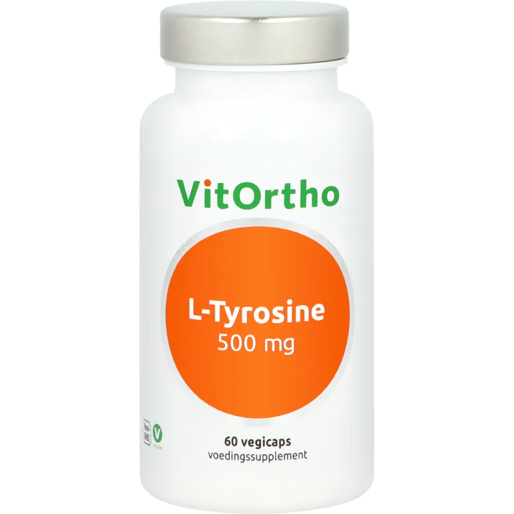 VitOrtho L-Tyrosine 500mg (60 vega capsules)