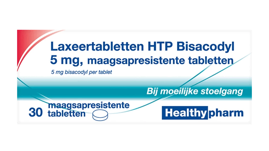 Healthypharm Bisacodyl HTTP 5mg Laxeertabletten MSR (30 tabletten)