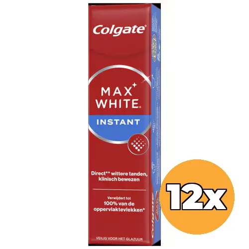 12x Colgate Tandpasta Max White One Optic (12 x 75 ml)