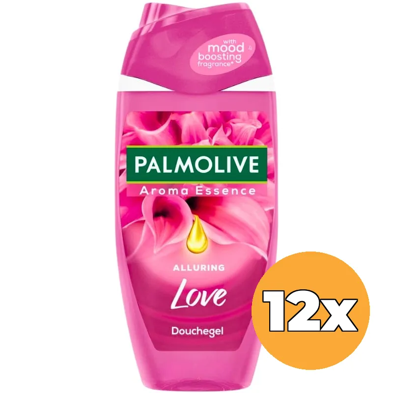 12x Palmolive Douche Gel Alluring Love (12 x 250 ml)