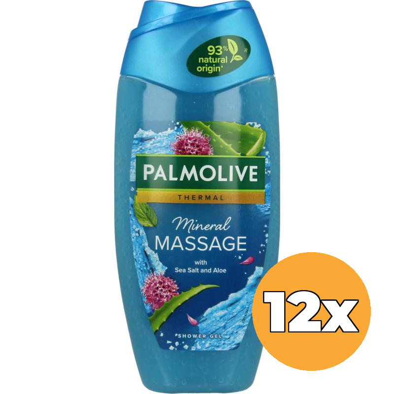 12x Palmolive Douche Gel Aroma Sensations Feel The Massage (12 x 250 ml)