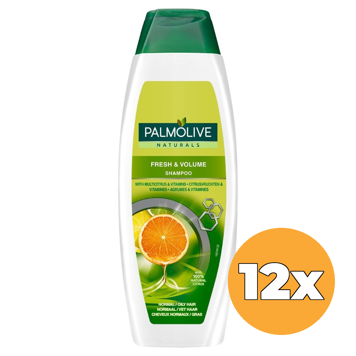 12x Palmolive Shampoo Fresh En Volume (12 x 350 ml)