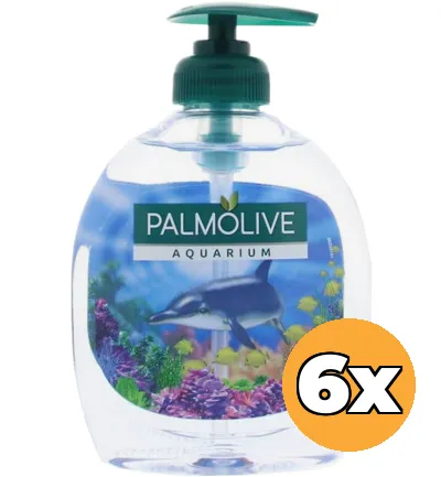 6x Palmolive Vloeibare Zeep Aquarium Pomp (6 x 300 ml)