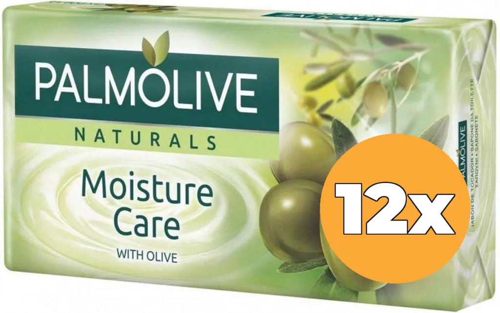12x Palmolive Zeep Naturals Olijf (12 x 3x90 gr)