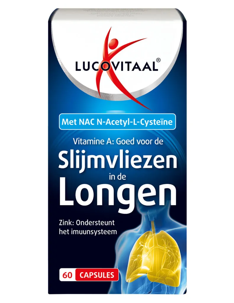 Lucovitaal Slijmvliezen in de Longen (60 capsules)