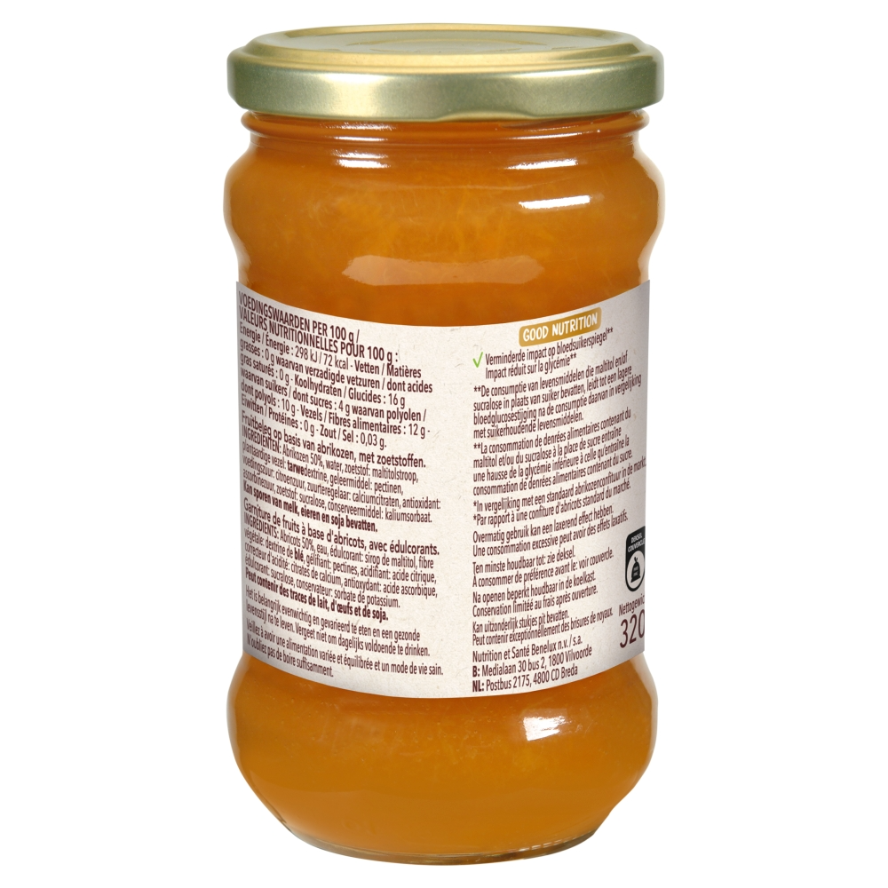 Céréal Abrikozenjam Glucoregul (320 gr)