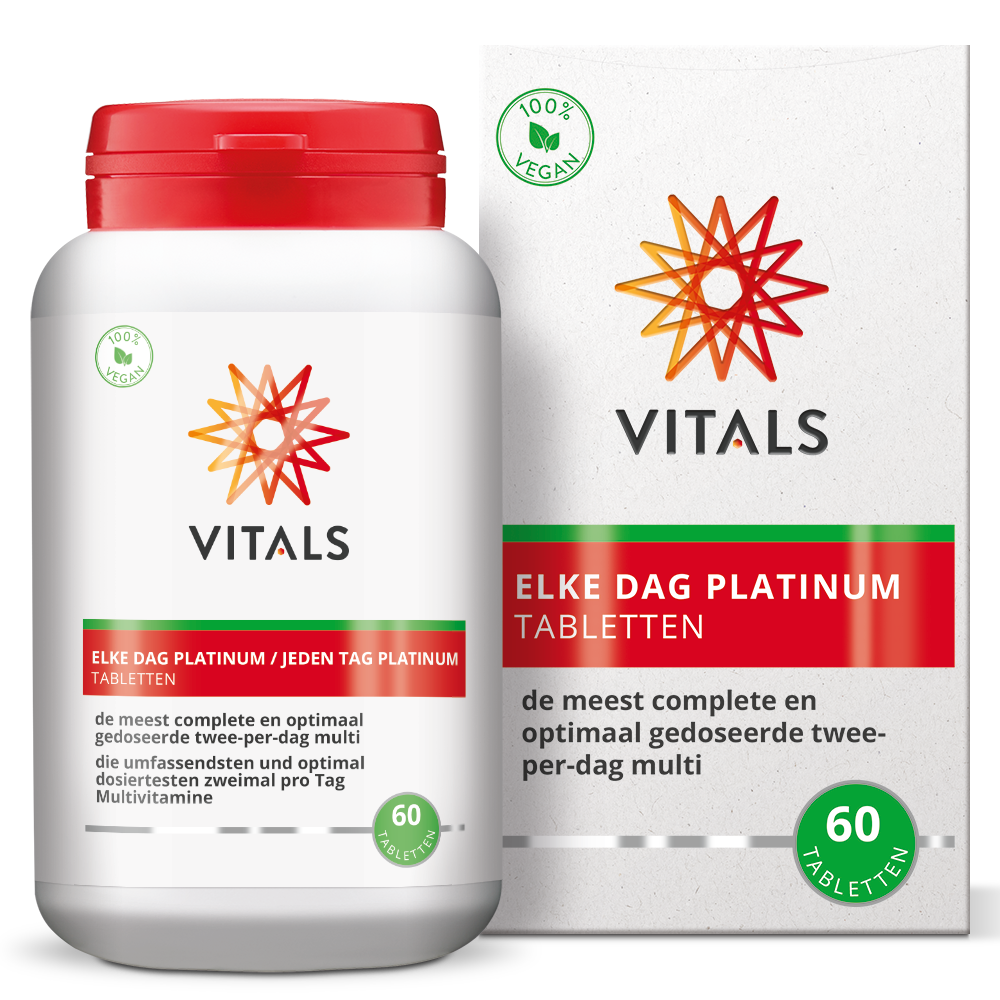 Vitals Elke Dag Platinum (60 capsules)