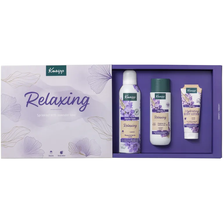 Kneipp Luxe geschenk set Relaxing (2 x 200 ml + 1 x 75 ml)