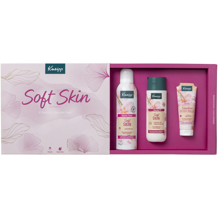 Kneipp Luxe Geschenk Set Soft Skin (2 X 200 Ml + 1 X 75 ml)