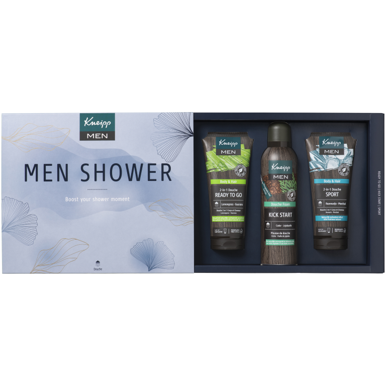 Kneipp Luxe geschenk set Men Shower (3 x 200 ml)