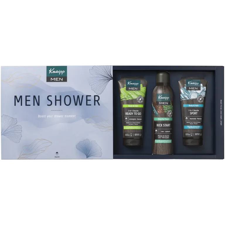 Kneipp Luxe geschenk set Men Shower (3 x 200 ml)