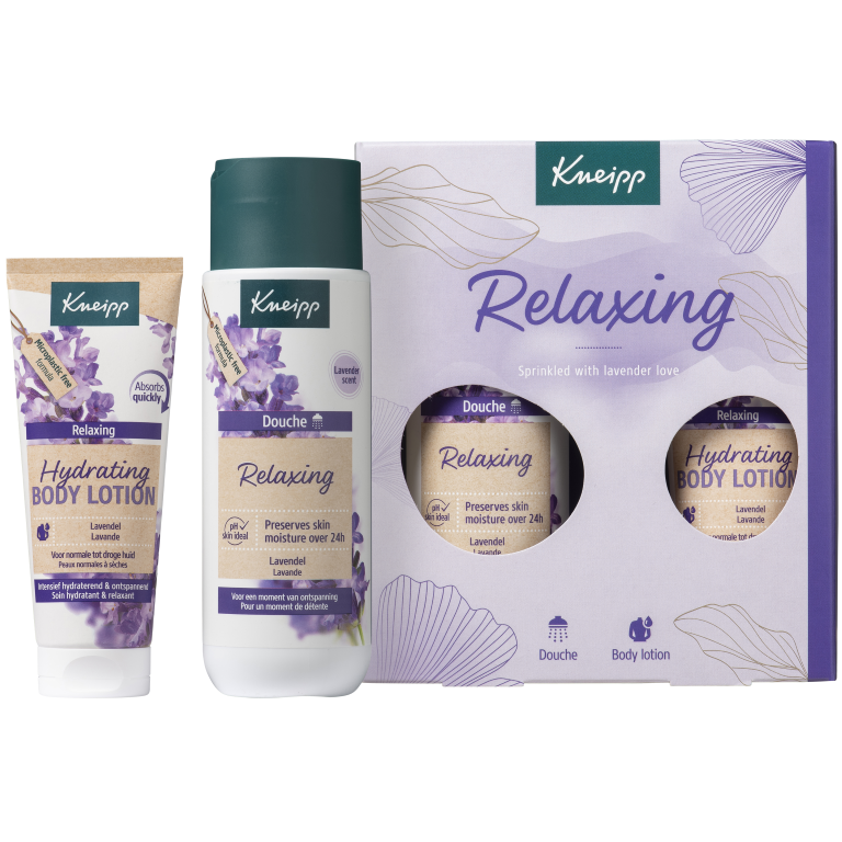 Kneipp Geschenk set Relaxing Moments (1 x 200 ml + 1 x 75 ml)