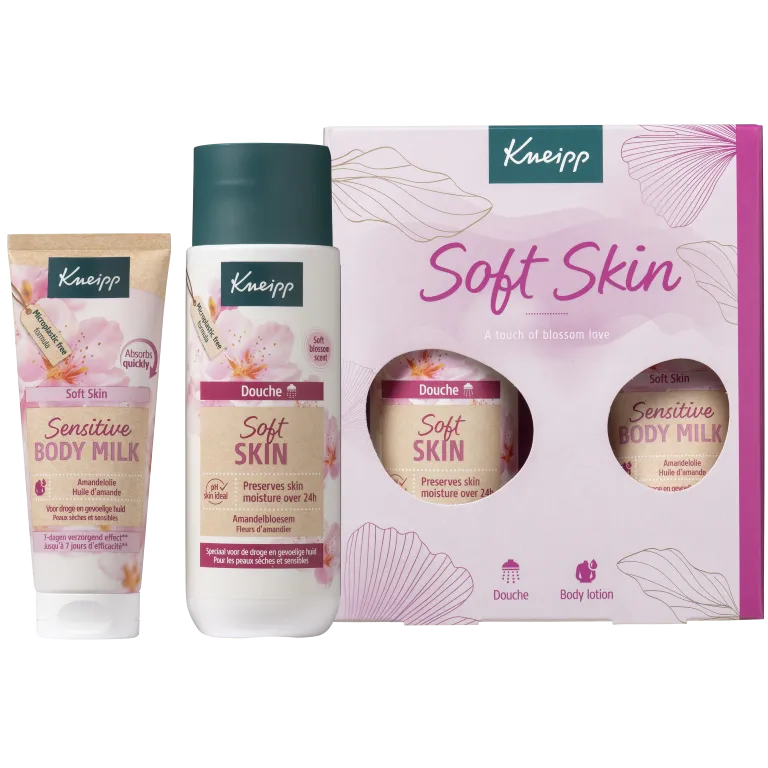 Kneipp Geschenk set Soft Skin Moments (1 x 200 ml + 1 x 75 ml)