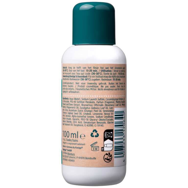 Kneipp Mini Badschuim Goodbye Stress (100 ml)