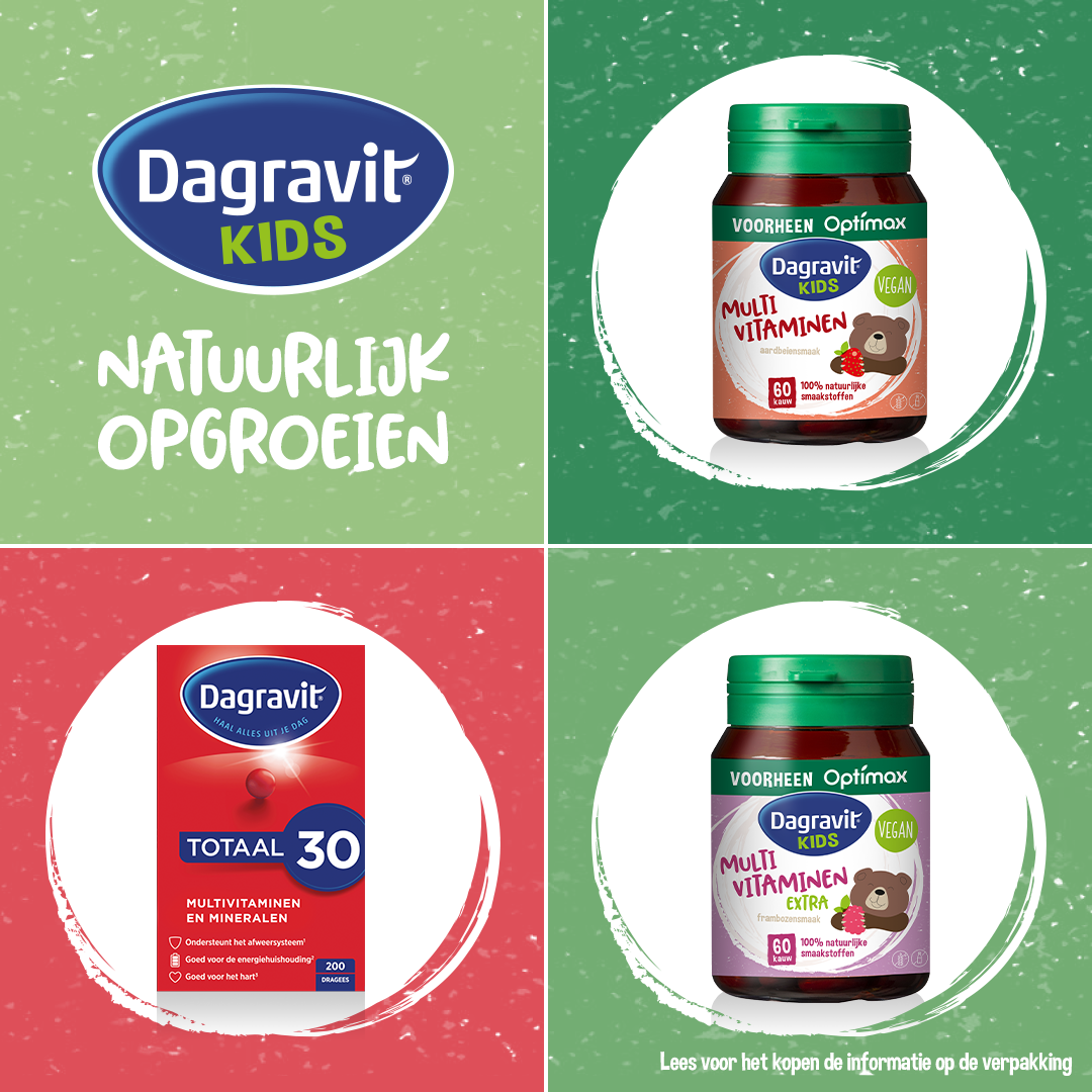 Dagravit Natural Kids Extra Multi (60 kauwtabletten) - image 4