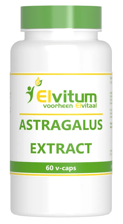 Elvitum Astragalus Extract 500mg (60 capsules)