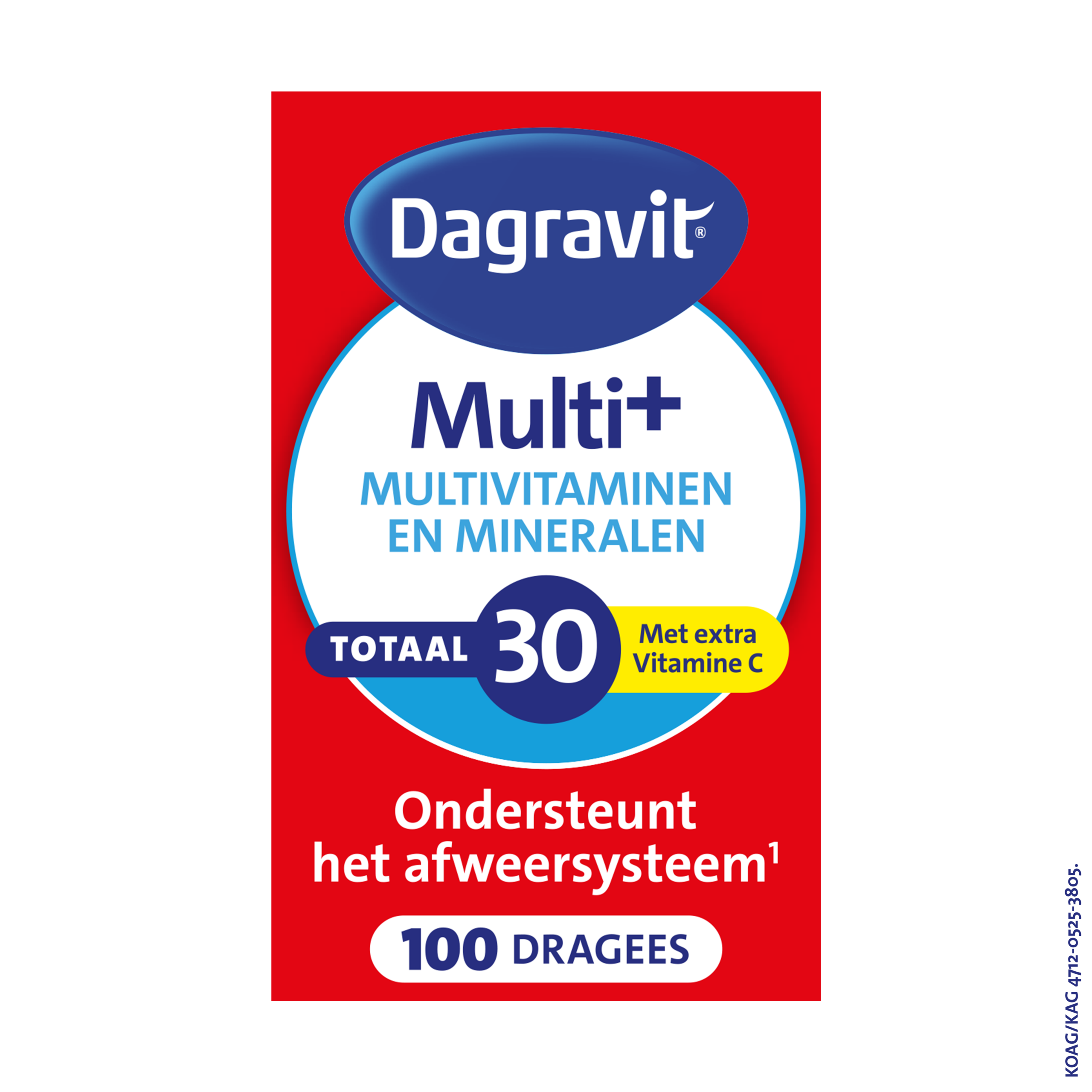 Dagravit Totaal 30 Multivitaminen (100 dragees)