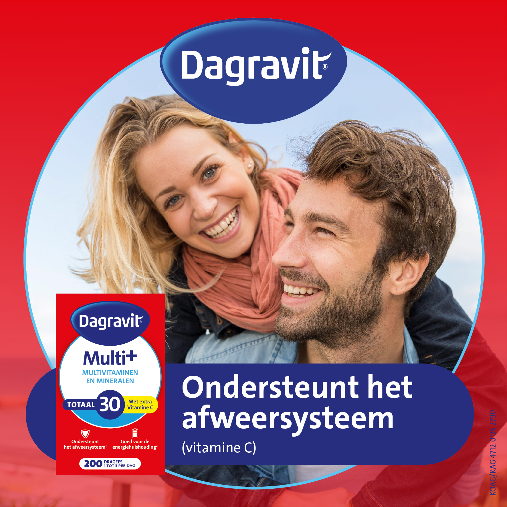 Dagravit Totaal 30 Multivitaminen (200 dragees)