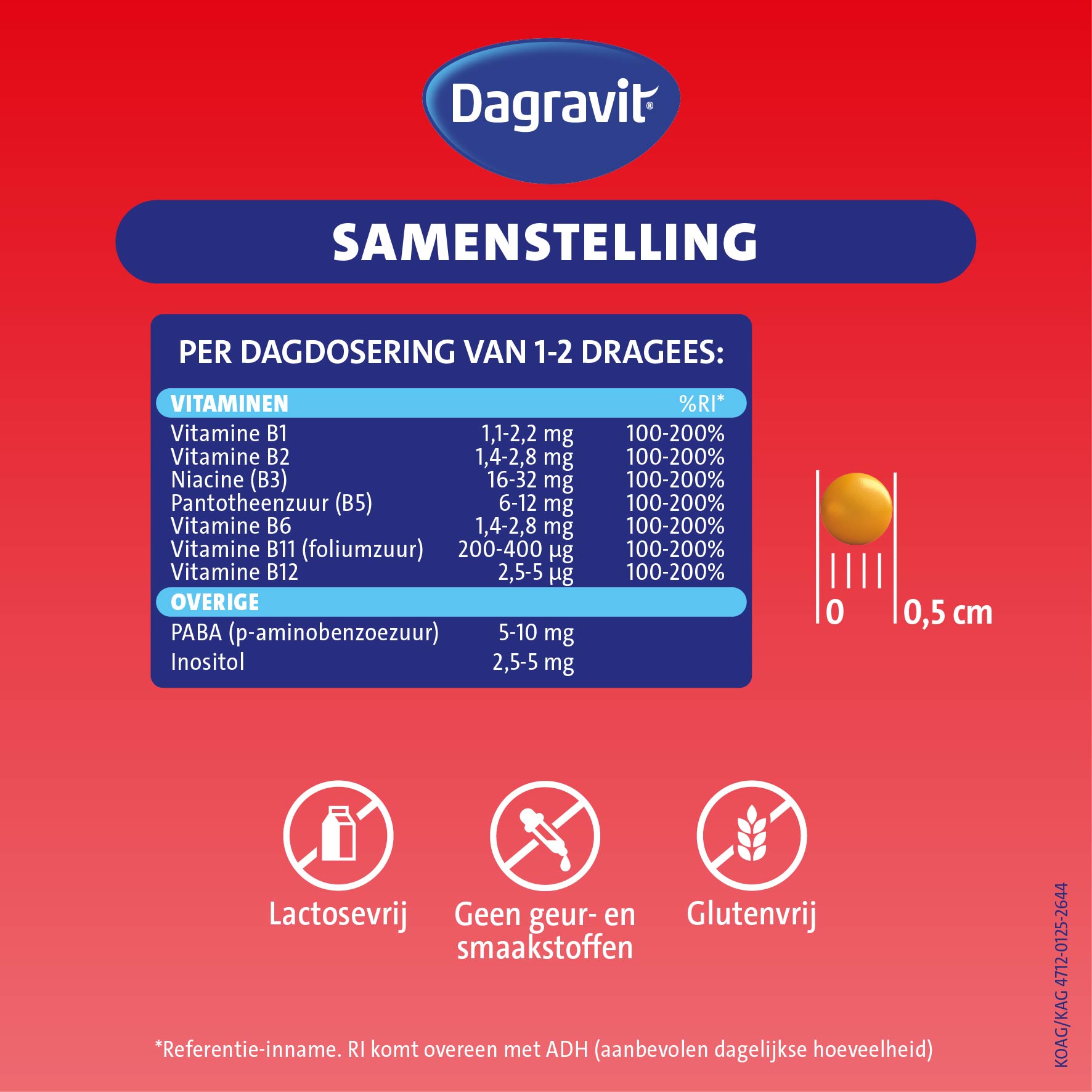 Dagravit B-complex (100 dragees) - image 3