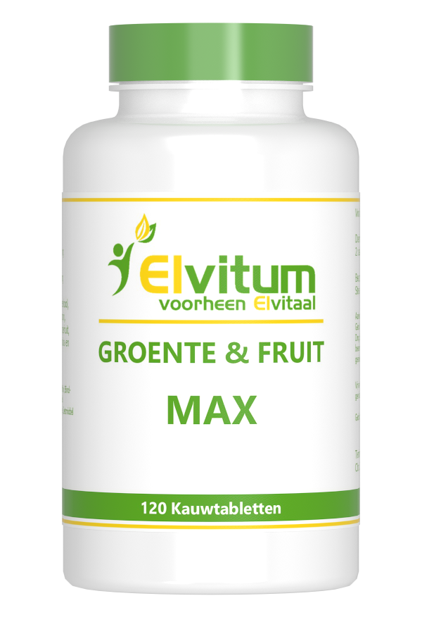 Elvitumgroente En Fruit Max (120 stuks)