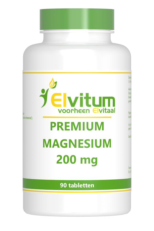 Elvitum Magnesium 200mg Premium (90 tabletten)