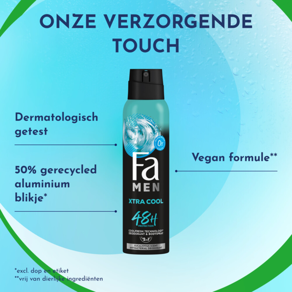 Fa Men deodorant spray extreme cool (150 ml) - image 3