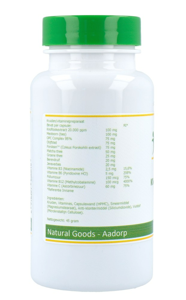 Elvitum Knoflook Meidoorn Complex (60 capsules) - image 2