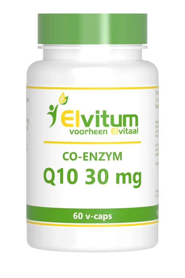 Elvitum Co-Enzym Q10 30mg (60 stuks)