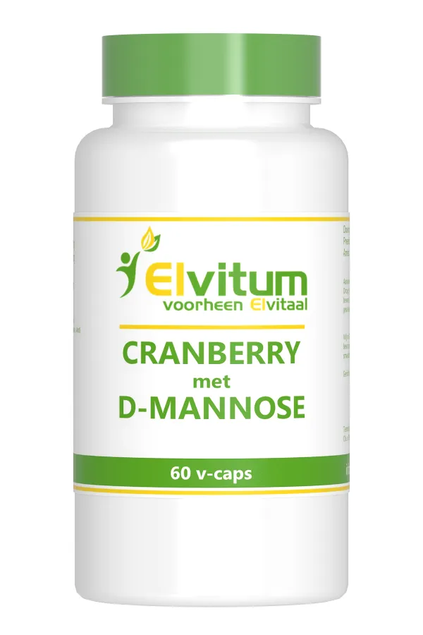Elvitum Cranberry & D-Mannose (60 stuks)