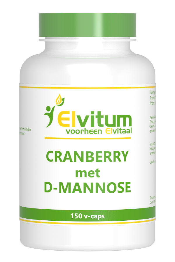 Elvitum Cranberry & D-Mannose (150 vega capsules)