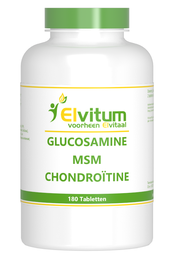 Elvitum Glucosamine Msm Chondroitine (180 stuks)