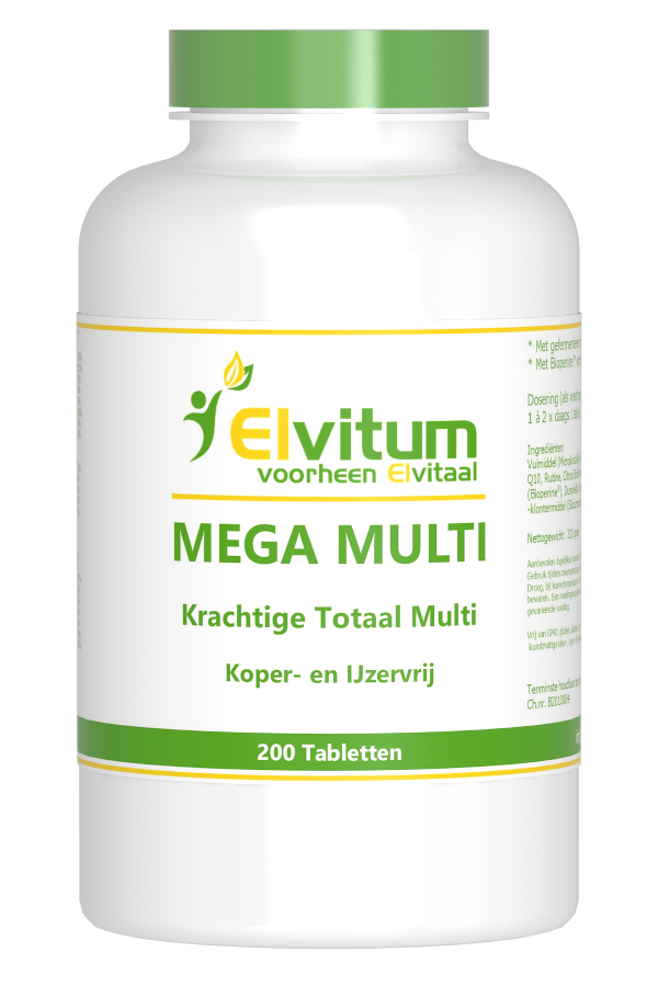 Elvitum Mega Multi (200 stuks)