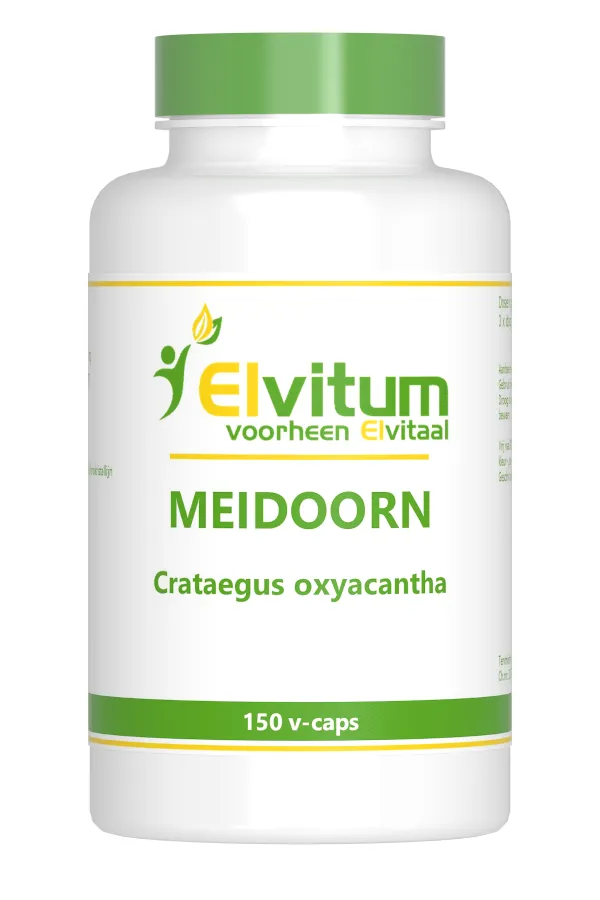 Elvitum Meidoorn (150 vega capsules)
