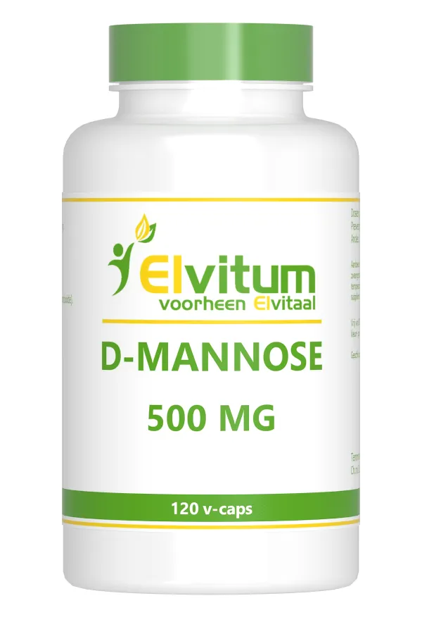 Elvitum D-Mannose 500mg (120 capsules)