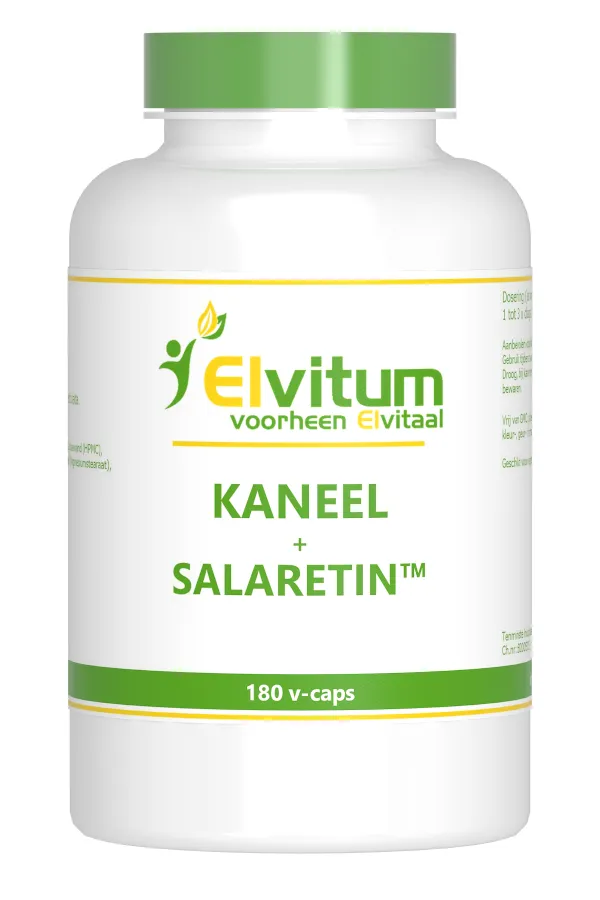 Elvitum Kaneel Met Salaretin (180 capsules)