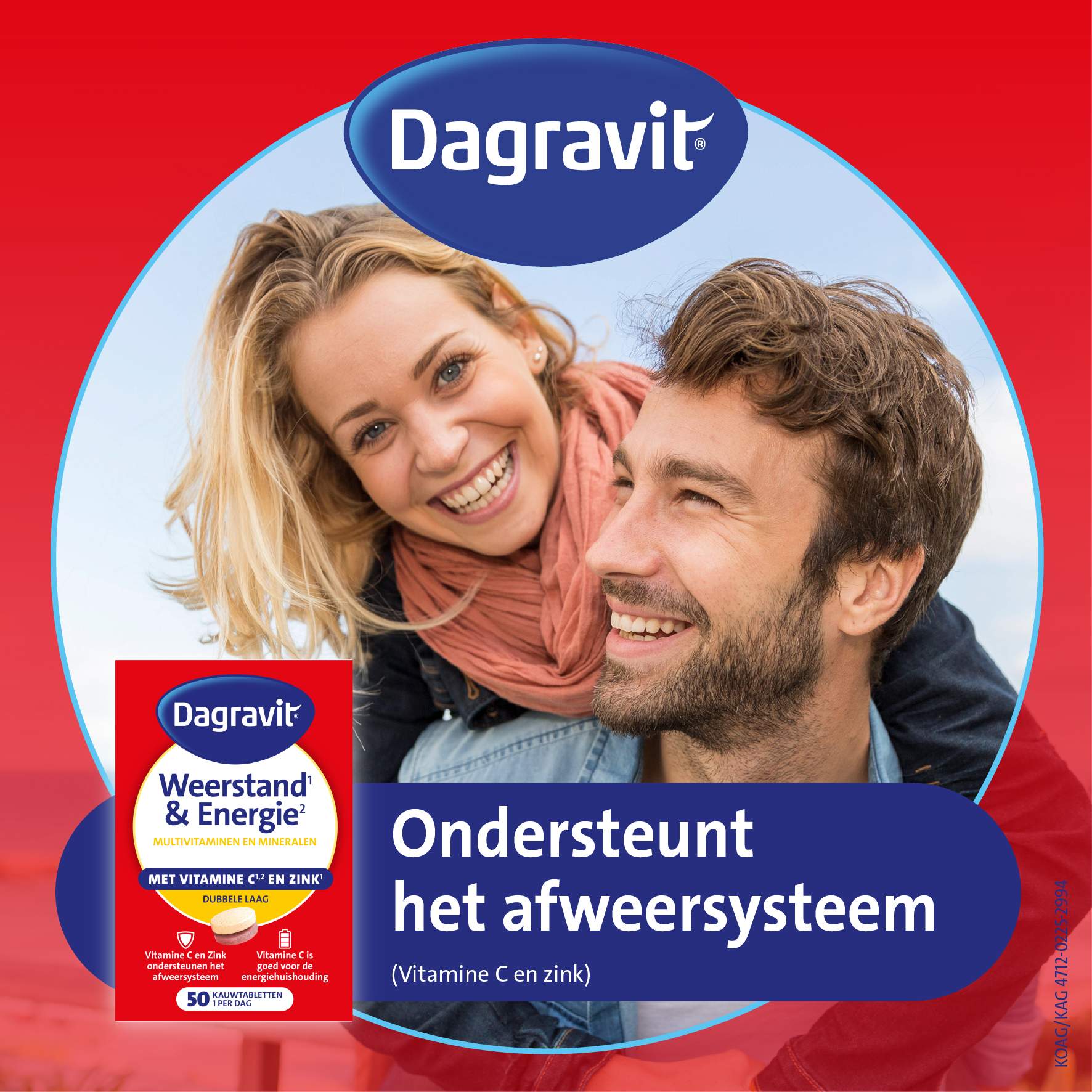 Dagravit Totaal 30 weerstand & energie (50 tabletten)