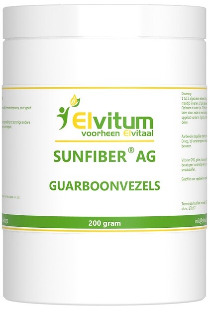 Elvitum Sunfiber Ag Guarboonvezels (200 gr)