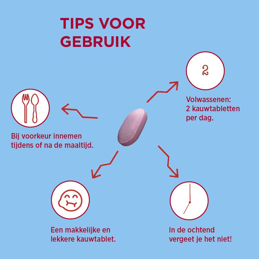 Dagravit Weerstand Suikervrij (60 kauwtabletten) - image 2