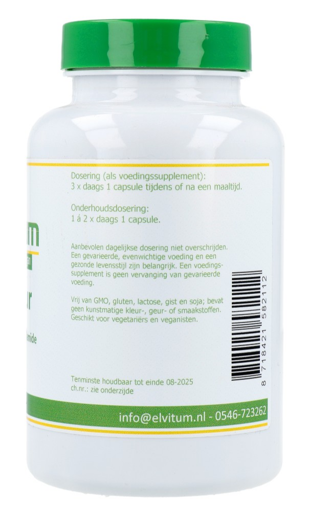 Elvitum Pea Puur (180 vega capsules)