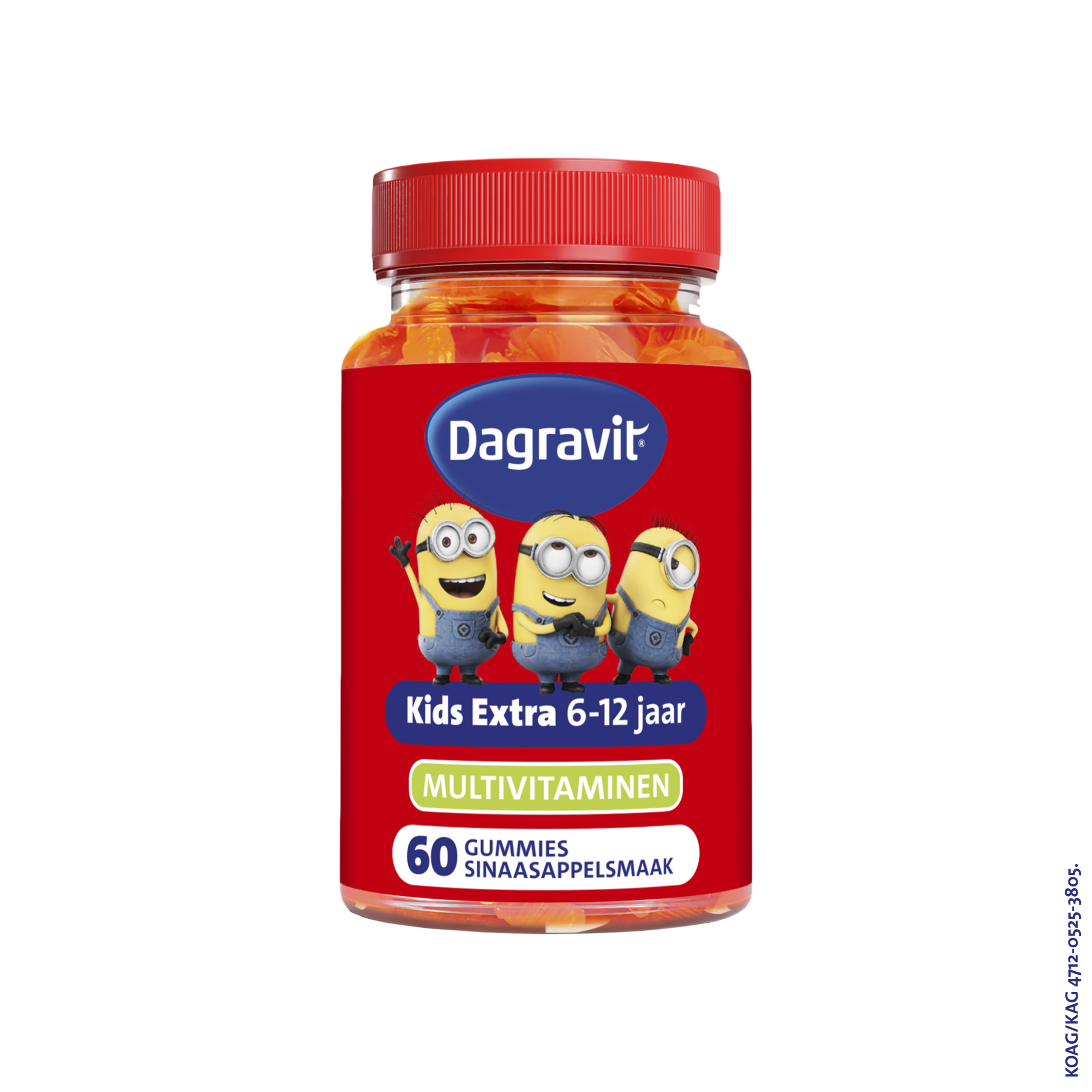 Dagravit Kids-Xtra Vitaminions Gums 6-12 Jaar (60 stuks)