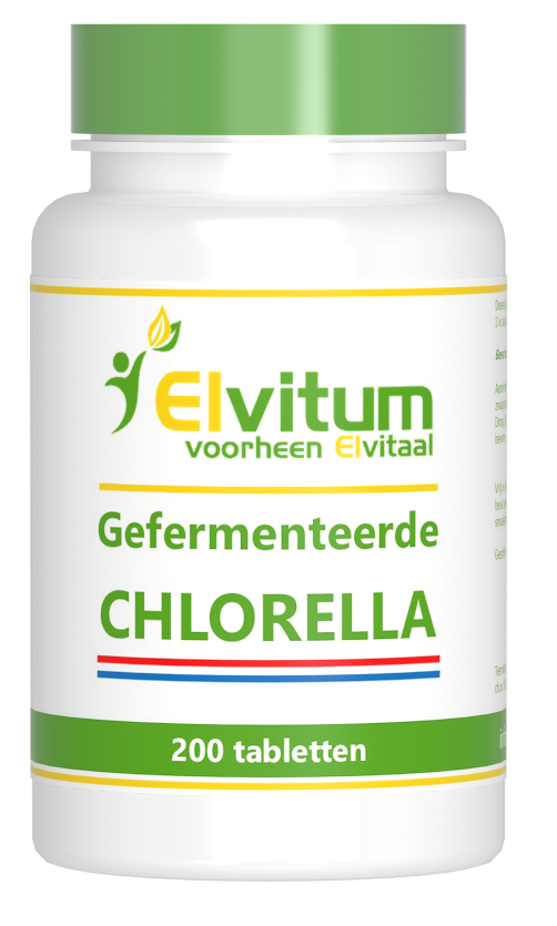 Elvitum Chlorella 250mg Nederlands (200 tabletten)