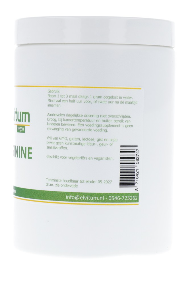 Elvitum L-Arginine (500 gr)