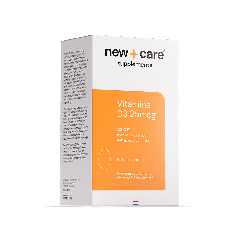 New Care D3 25mcg (100 capsules)