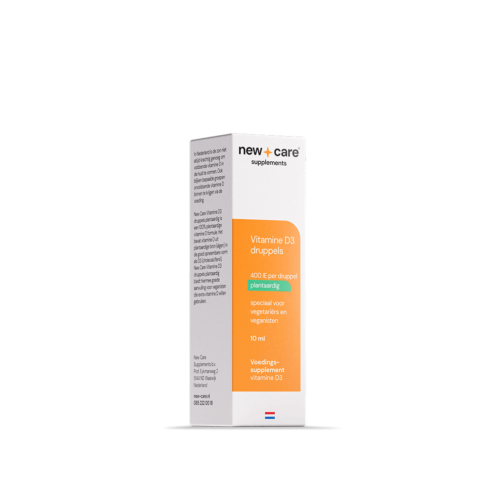 New Care D3 10mcg plantaardig (10 ml)