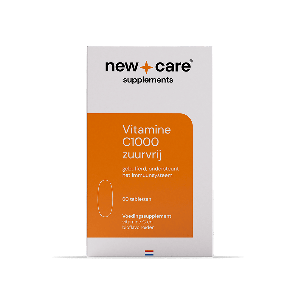 New Care Zuurvrije C1000 (60 tabletten)