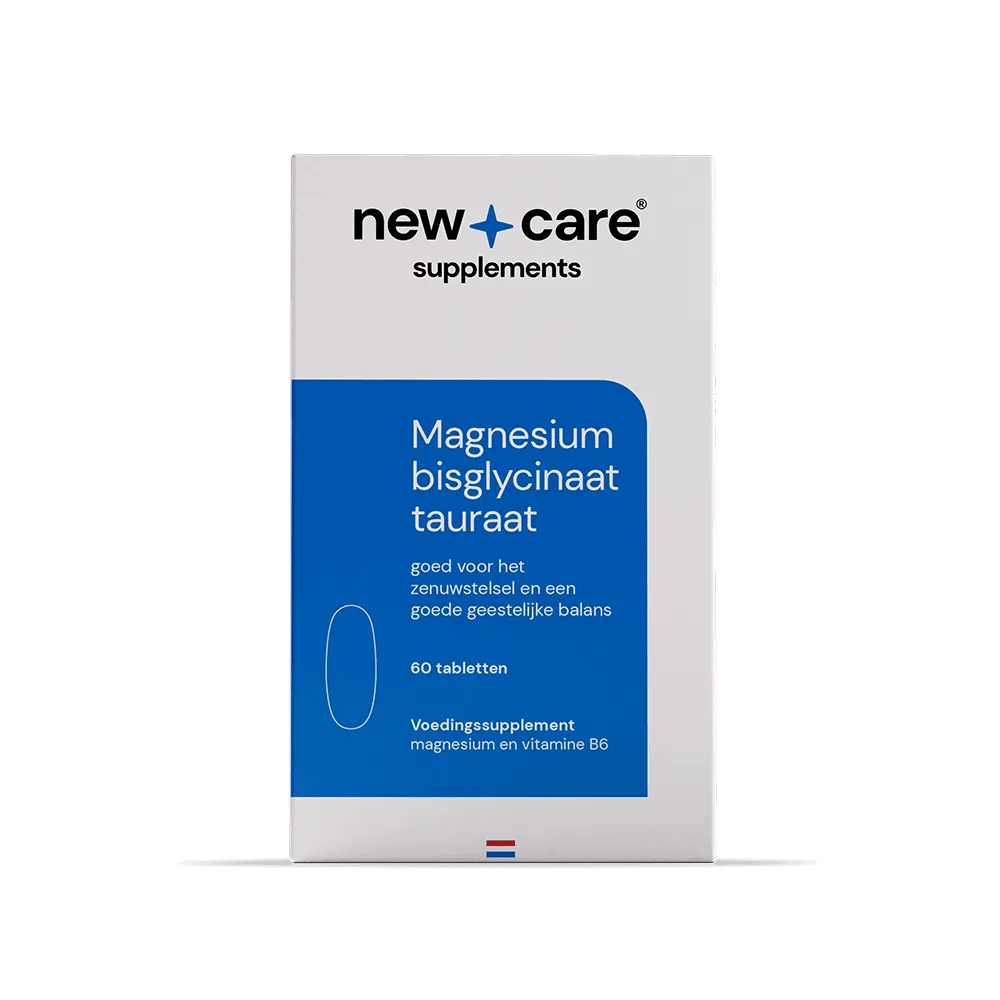 New Care Magnesium bisglycinaat tauraat (60  tabletten)