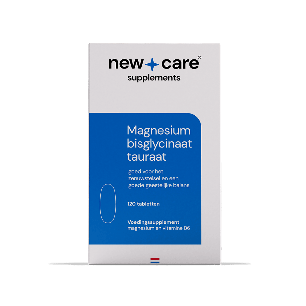 New Care Magnesium bisglycinaat tauraat (120  tabletten)