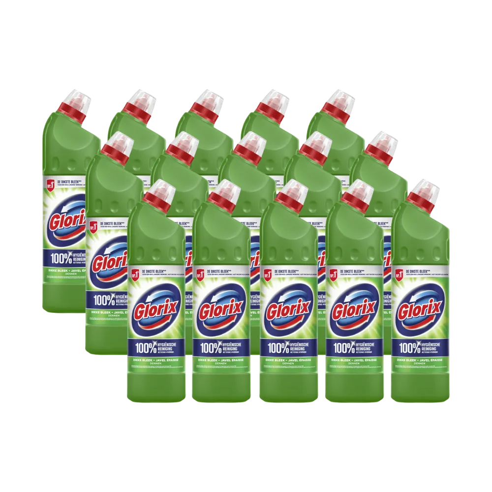 15x Glorix Bleek Dennen (15 x 750 ml)