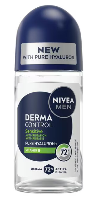 Nivea Men Derma Control Sensitive Deodorant Roller (50 ml)