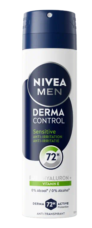 Nivea Men Derma Control Sensitive Deodorant Spray (150 ml)